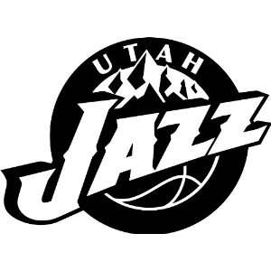 Utah Jazz NBA Vinyl Decal Sticker / 4 x 2.9