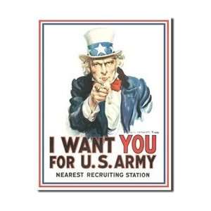  US ARMY Recruiting Tin Sign