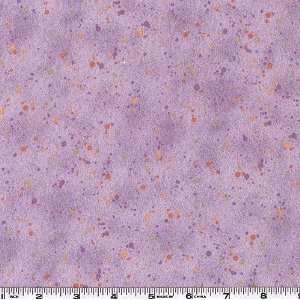  45 Wide Charms Flannel Speckled Lt.Purple Fabric By The 