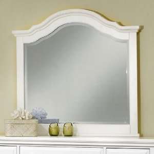  Vaughan Bassett Bedford Falls Soft White Arched Mirror w 
