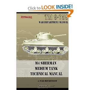  M4 Sherman Medium Tank Technical Manual [Paperback] War 