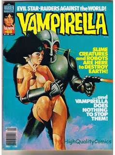 VAMPIRELLA #68, VFN, Warren, Vampire, Robot, Slime,1969, Magazine 