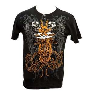  Valken 2012 Gold Skulls T Shirt