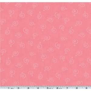  45 Wide Moda Pack Your Bags Swirls Dark Pink Fabric By 