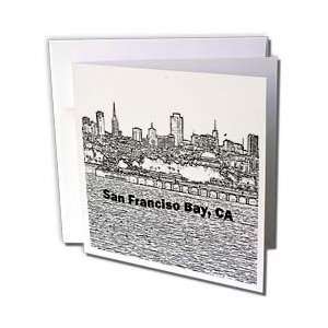  Sandy Mertens California   San Francisco Bay Line Art 