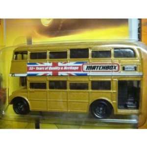  Matchbox Double Decker Bus Route Master 55th Anniversary 
