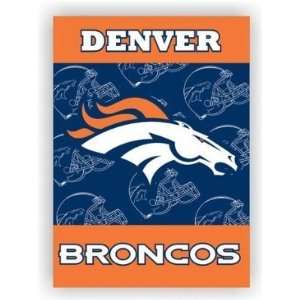  Denver Broncos 2 Sided 28 X 40 House Banner   NFL Sports 