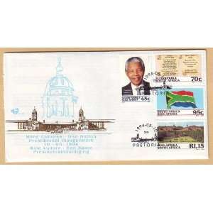   Nelson Mandela 1994 Inauguration First Day Cover 