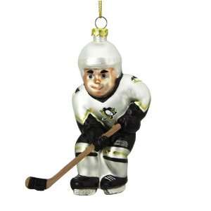  Pittsburgh Penguins NHL Hockey Blown Glass 4 Christmas 