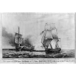  Capture,HBM frigate Java,US Constitution,victory,c1846 