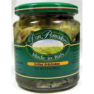 Don Pomodoro Grilled Artichokes  Grocery & Gourmet Food