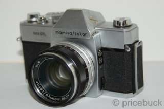 Mamiya Sekor 1000 DTL SLR 35mm Film Camera with 55mm 11.8 Auto Lens 