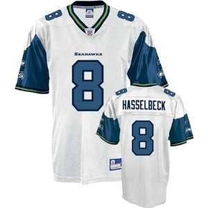   Seahawks #8 Matt Hasselbeck Road Replica Jersey