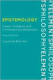 Epistemology, (0742564185), Laurence Bonjour, Textbooks   Barnes 