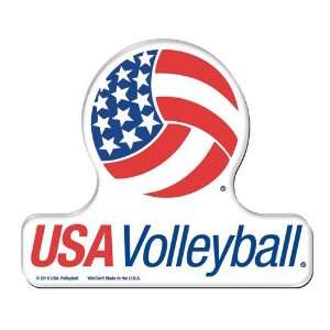 USA Volleyball Magnet   High Definition 
