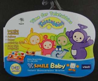 Smile VTech Baby Teletubbies Cartridge Smartridge NIP  