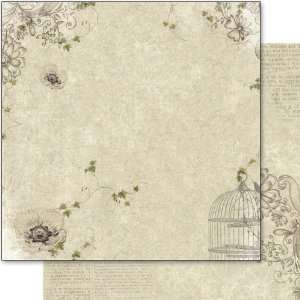  August Moon Double Sided Cardstock 12X12 Poppy