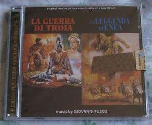   TROIA/LA LEGGENDA DI ENEA (Fusco) rare factory sealed 2 cd OOP  