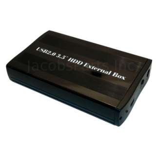 USB 2.0 Enclosure Case for 3.5 IDE HDD Hard Drive Disk  