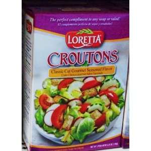 Loretta Seasoned Croutons 5.25oz  Grocery & Gourmet Food