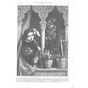  Daughters Of Alhambra Antique Print Phillip