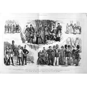  1877 War Russian Military Cossacks Chasseurs Grenadier 