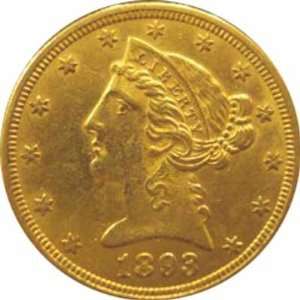    1893 Liberty US$5 NGC Certified Gold Coin MS61 