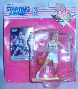 1995 Jeff Hornacek Utah Jazz Starting Lineup NBA Figure  