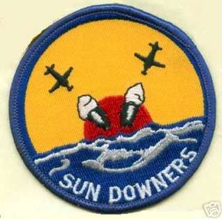 TOP GUN F 14 VF 111 SUNDOWNER FLIGHT SUIT INSIGNIA BDG  