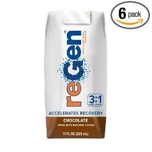reGen Chocolate Muscle Recovery Beverage, 11 Ounce Containers (Pack of 