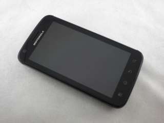 LCD ISSUE* MOTOROLA ATRIX 4G BLACK AT&T UNLOCKED ANDROID SMART PHONE 