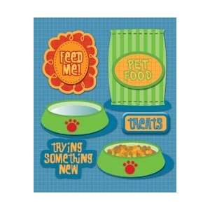   Sticker Medley Food Bowls; 6 Items/Order Arts, Crafts & Sewing