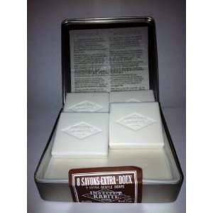   Vanilla Bourbon 8 Extra Gentle Soap Bars In Metal Box From Paris