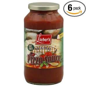 Liebers Pizza Sauce, Passover, 26 Ounce Grocery & Gourmet Food