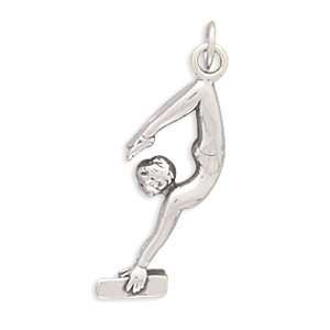 Girl Gymnastics Charm