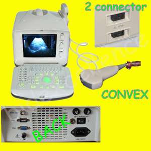   Portable Digital Ultrasound Scanner/Machine w Convex Probe 2 USB port