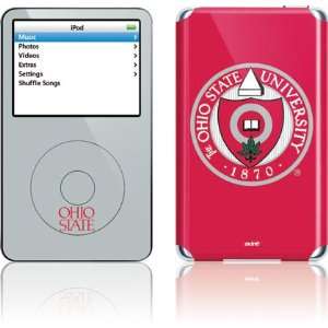  Ohio State University Red and Gray skin for iPod 5G (30GB 