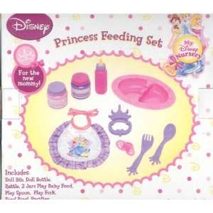    My Disney Nursery Princess Baby Doll Feeding Set Toys & Games