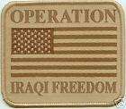 patch operation iraqi freedom oif iraq usa army usmc one