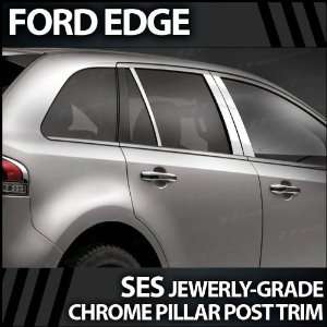  2007 2012 Ford Edge 6pc. SES Chrome Pillar Trim Covers 
