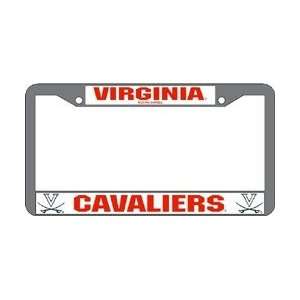 Virginia Cavaliers Chrome License Plate Frame  Sports 