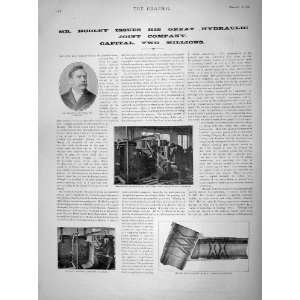  1898 Hooley Charles Crowden Hydraulic Machinery