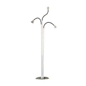  Athene triple floor lamp   rubber black, 220   240V (for 