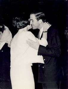 Photo Greek Royal Couple Constantine II Anna Maria 1966  