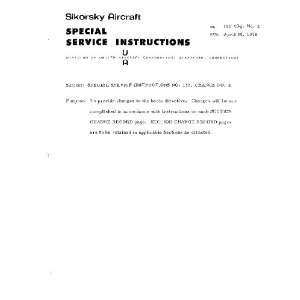   58 T Helicopter Service Instructions Manual Sikorsky S 58 / H 34