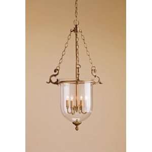 Currey and Company 9473 4 Light Athena Lantern, Antique Brass Finish 