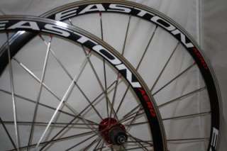 New 2012 Easton Aero Road Wheels 30mm Red Shimano Sram Road Cyclocross 