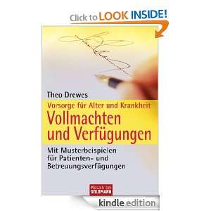 Vollmachten und Verfügungen Mit Musterbeispielen für Patienten  und 