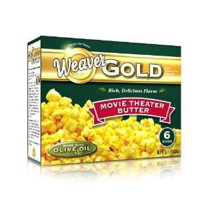  Gold Movie Theater Butter Made with Olive Oil, Microwaveable Popcorn 
