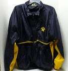 Mens U of M University Michigan 2 XL zippered jacket nylon mesh lining 